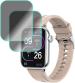Spnrs Transparent Edge To Edge Screen Guard for Zii Fire Boltt Supreme Smartwatch (Pack of 2)