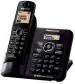 Panasonic Single Line 2.4GHz KX-TG3811SX Digital Cordless Telephone (Black)