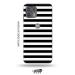 Tweakymod Printed Black Strips Back Cover For Moto Edge 20 FUSION