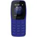 Nokia 105, Dual SIM, Blue, Feature Phone