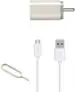 Badger Wall Charger Accessory Combo for Realme C31,Oppo A16e,Nokia C30,C21 Plus Fast Charger like Original Adapter Cable (White)