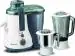 Pringle Supermatic Plus, 950W, Juicer Mixer Grinder (JMG) With 2 Unbreakable Jars, White & Grey