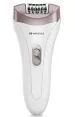 Havells FD5051 Epilator, Hair Removal for Women, Wet & Dry, Cordless, Rechargeable (White)