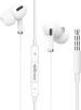 Portronics In The Ear Por-1146 Conch Delta Wired Headset, White