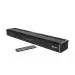 Portronics Sound Slick 5 80W Bluetooth Wireless Soundbar with 3.5mm Aux-in, Supports USB, Optical Input Port, Remote Control(Black) (POR-1675)