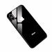 ERIT iPhone Xs Max Black Polycarbonate Shock-Absorbent Glass Back Case Cover