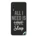 GADGETSWRAP Printed Vinyl Skin Sticker for Samsung Galaxy A70 - sleep
