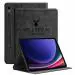 ProElite Cover for Samsung Galaxy Tab S9 Cover Case, Deer Flip case Cover for Samsung Galaxy Tab S9 11 inch, Black