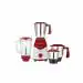 Bajaj GX-75, 750W Mixer Grinder, 4 Jars, White & Maroon