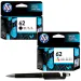 HP 62 Original Ink Cartridge (Black & Colour) (Set of 2) With ITGLOBAL 3in1 Multi-Function Pen