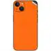 GADGETSWRAP Premium Material Skin Vinyl Decal Sticker Compatible With Apple IPhone 14 - Orange Glossy
