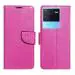 A D Enterprises Net Pink Flip Cover for Iqoo Neo 6 5G | Magnetic Case | Shock Absorbent | Flip Cover Iqoo Neo 6 5G