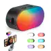 Exclusive IZI GO X Gimbal RBG Magnetic LED Fill Light,16 Multi-Color Mode, Selfie Support, Vlog, Content, Live, Youtube, Photoshoot, Video, Innate Control Button, 2Hrs Runtime, Rechargable - Detachable