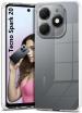 PAEDICON Back Cover for Tecno Spark 20 (Transparent, Silicon, Pack of: 1)