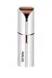 Painless Electronic Facial Hair Remover lady Shaver trimmer for women (White And Gold)
