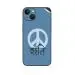 GADGETSWRAP Printed Vinyl Skin Sticker for Apple iPhone 14 - peace-shanti