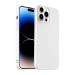 Yellowcult Apple iPhone 14 Pro Max Virgin White Silicone Back Cover Case (6.7inch)