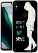 PAEDICON Back Cover for Coolpad Cool 3 Plus (Black, White, Grip Case, Silicon) SOFT-COOL3PLUS-SSR2033