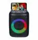 Zoook Mini Blaster Bluetooth Party Speaker 10 watts Karaoke/USB/TF/AUX/Mic Input/RGB lights/1200 Mah Battery/Bluetooth 5.0/Top Control Panel - (Black)