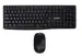 NUBWO NKM-625 Virgo Wireless, Auto-Sleep Keyboard and Mouse Combo Set - Black