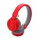 OSHEE STORE SH-12 Wireless Bluetooth Over The Ear Headphone with Mic with FM/SD Card Slot with Music and Calling Control (Red) | Bluetooth Airpods| Wireless Airpods| Earphone| Earbuds| Earpods