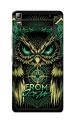 Tweakymod Printed Evil Owl Back Cover for LENOVO K3 NOTE