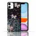 SROCK iPhone 11 Back Case Cover for Girls | Sparkle Glitter | Stylish for Ladies Women Back Case Cover for iPhone 11-Black