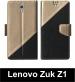 Sbms Lenovo Zuk Z1 Black Artificial Leather Shock Proof Flip Cover