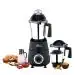 Usha Thunderbolt Pro, 1000W, 3 Jars Mixer Grinder| 100% Copper Motor For Longer Life| 2 Years Product & 5 Years Motor Warranty, Black