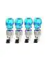 A4s Automotive and Accessories Blue Car TyreLEDSkull Wheel Light with Motion Sensor Set of 4