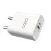 CEDO 25W Dual Port Wall Charger USB A+ Type C to C Power Delivery with for All Androids | PD Charger