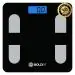 Boldfit Weight Machine for Body Weight Machine Digital Bathroom Scale for Human Body Weight Measurement Extra Thick Weighing Scale with LCD Display 36Months Warranty, Black,Max Weight 180Kgs