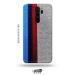 Tweakymod Printed Leather Strips Back Cover For Redmi Note 8 Pro