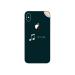 GADGETSWRAP Printed Vinyl Skin Sticker for Apple iPhone Xs Max - music equalizer