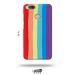 Tweakymod Printed Rainbow Colour Back Cover For Mi A1