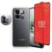 REDDWARF iQOO Z9x 5G 11D Tempered Glass With Camera Lens Protector (2 in 1 Combo)
