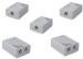 WETEK ADSL/VDSL/APDT Splitter for Landline Telephone and Broadband Modem Box Internet Phone Filter Splitter (Pack of 5, Multi)