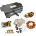 Wellberg Switch control electric tandoor with 6 Gifts (Black, 16 IN) (Switch controller) electric tandoor and barbeque for chicken,naan,roti, aloo tikka etc