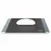 Tizum Mouse Pad, Ultra Slim Aluminium Mouse Mat with Anti-Skid PU Leather, Ash Grey