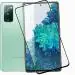 Samsung S20 FE FULL TEMPERED GLASS 11D By Ctel, Ultra clear, Zero Bubbles, Sensitive touch,9H Hardness, Anti-Scratch, Anti oil Stains & Full Glue Tempered Mobile Screen protector for Sam S20fe