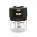 BOSS Mini USB Chopper,250 ml Rechargeable Wireless Chopper for Kitchen, One Touch Operation with Stainless Steel Blades, Black