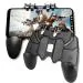 Noymi Best PUBG Trigger Game Mobile Controller Joystick Game Pad with The 6 Finger Shooting Controller Burst Mode with Conductive Stretchable Gaming