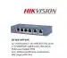 HIKVISION 2 UTP Uplink 4 Port Fast Ethernet Unmanaged POE Switch (Eco Model Switches 10/100, DS-3E0106P-E/M)