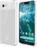 XOVO Back Cover for Google Pixel 3 (Transparent, Dual Protection, Silicon, Pack of 1)