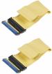 AdzMozi New Cable40 Pins 80 Wire PATA EIDE IDE Hard Drive DVD Ribbon Cable IDC 40 80 Conductor - Pack of 2