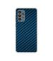 Casotec Blue Stripes Design Printed Silicon Soft TPU Back Case Cover for Samsung Galaxy A33 5G
