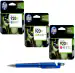 HP 920XL C/M/Y Original Ink Cartridge (Set of 3) With ITGLOBAL 3in1 Multi-Function Pen