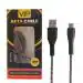 VIP DATA CABLE WHITE TYPE C USB VC-444