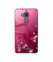 Casotec Pink Abstract Design Printed Silicon Soft TPU Back Case Cover for Asus Zenfone 3 Max ZC520TL