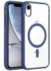 HUPSHY Back Cover for Apple iPhone XR, With MagSafe (Blue, Magnetic Case, Pack of: 1)